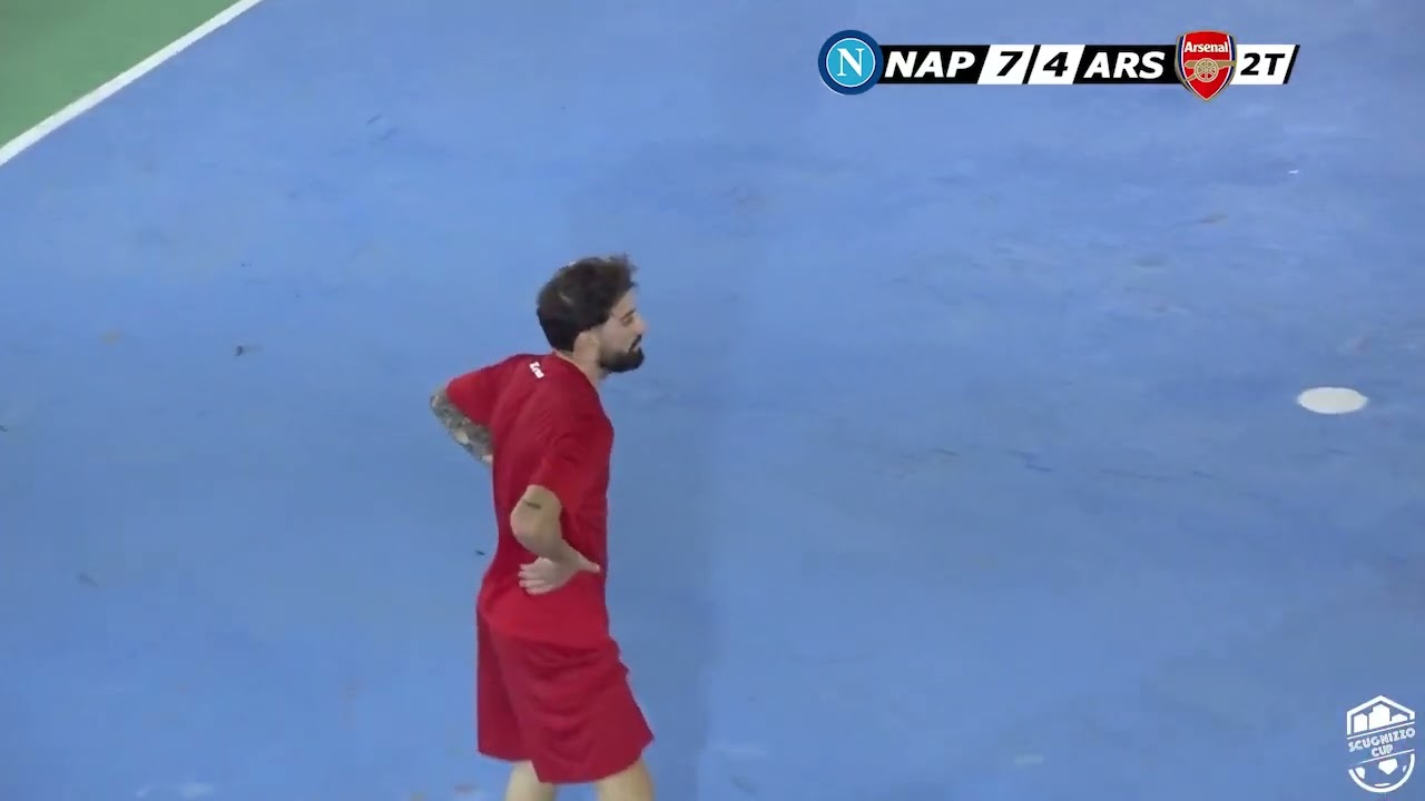 Scugnizzo Cup, sintesi Napoli - Arsenal 11-6