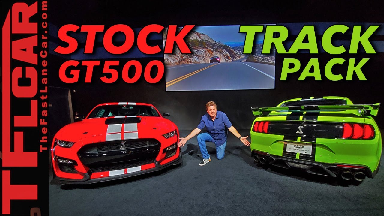 2020 Ford Mustang Shelby GT500 Sneak Peek: Base Or Track Pack? We Show You The Differences!