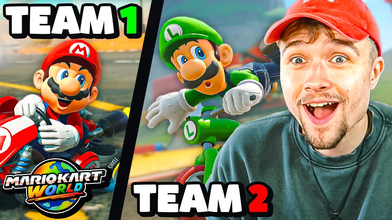 🔴 Wir testen das NEUE Mario Kart World UPDATE! - K.O. Tour mit Teams🔥