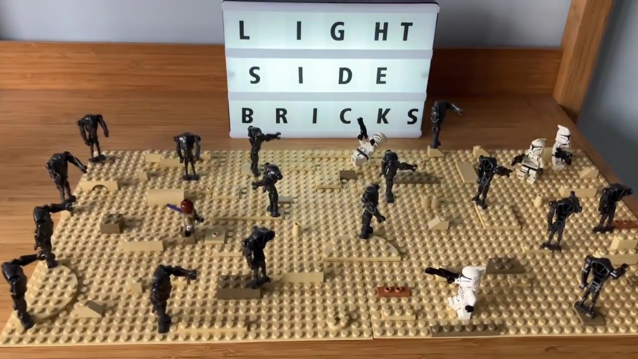 I built the battle of Dantione in LEGO!