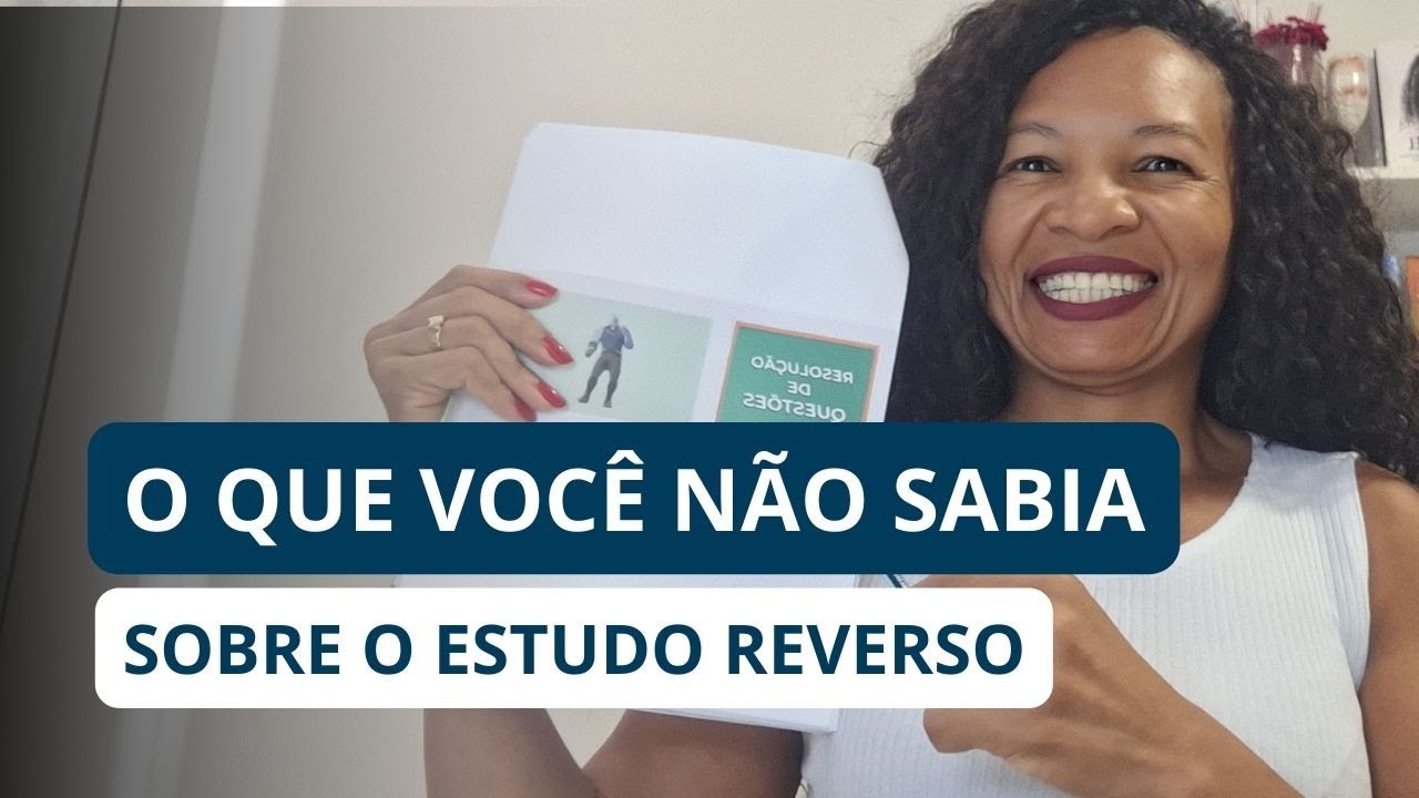 O que NINGUÉM te conta sobre o ESTUDO REVERSO