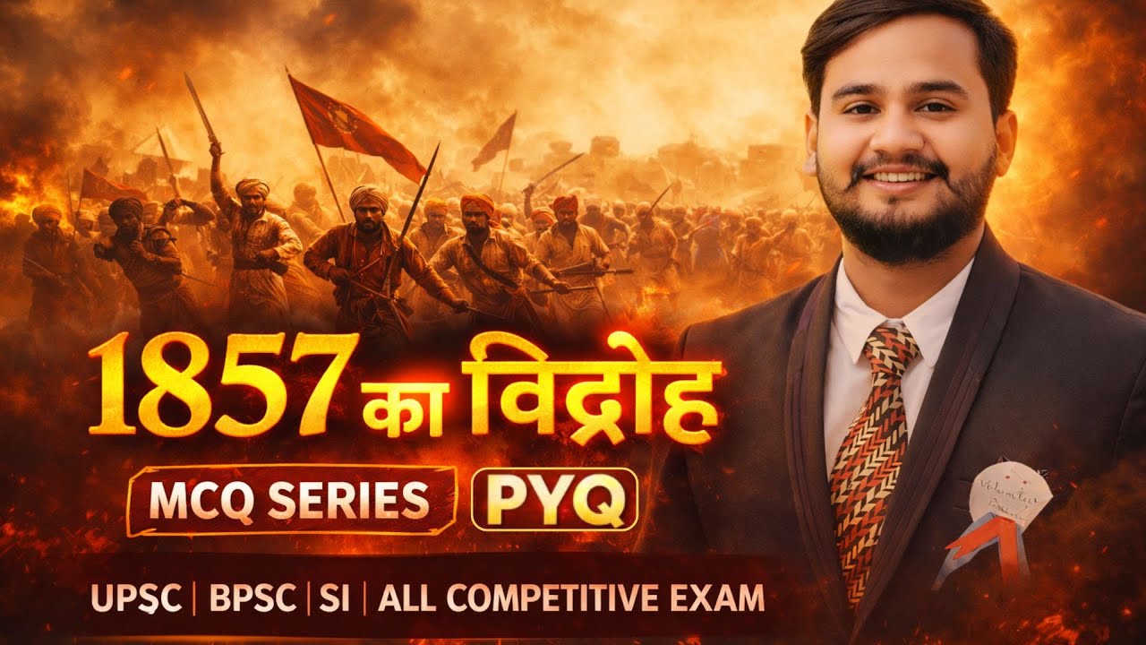 1857 का विद्रोह (1857 REVOLT) 🔴 LIVE | UPSC | BPSC | SI | TRE | All Competitive Exams 