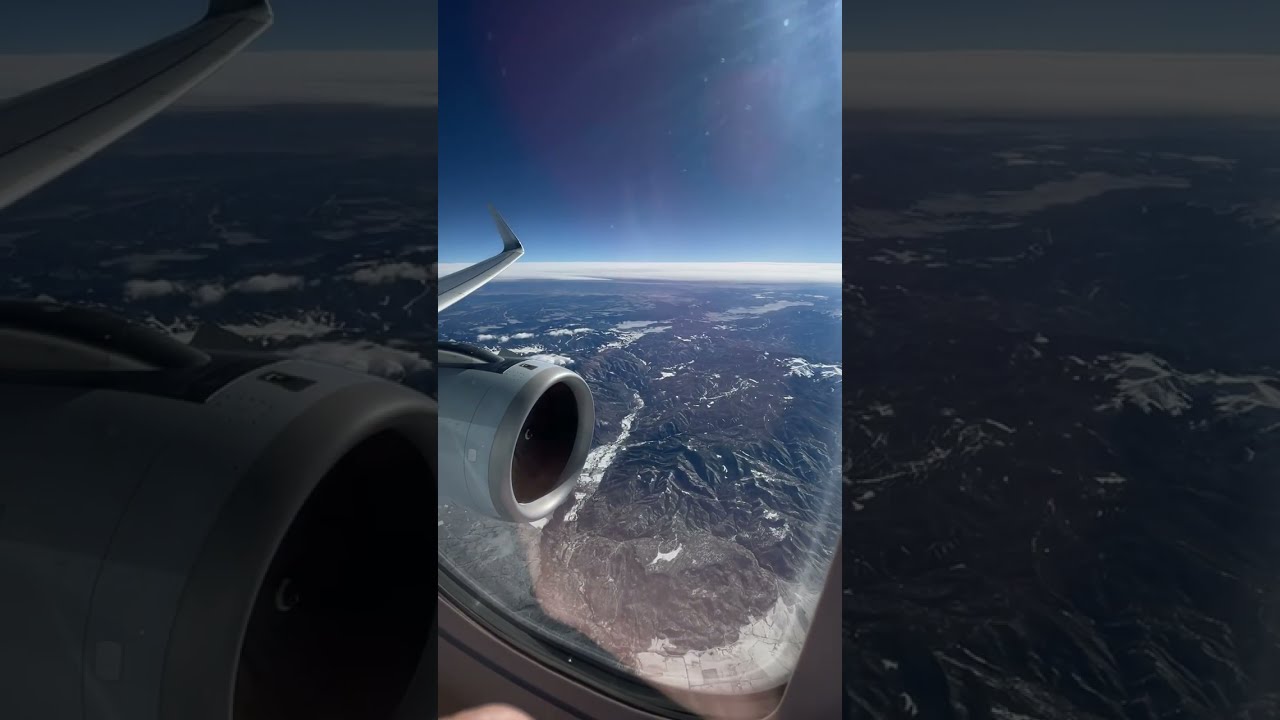 into the clouds. (Full takeoff and landing)