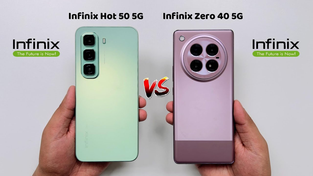Infinix Hot 50 5G vs Infinix Zero 40 5G Speed Test