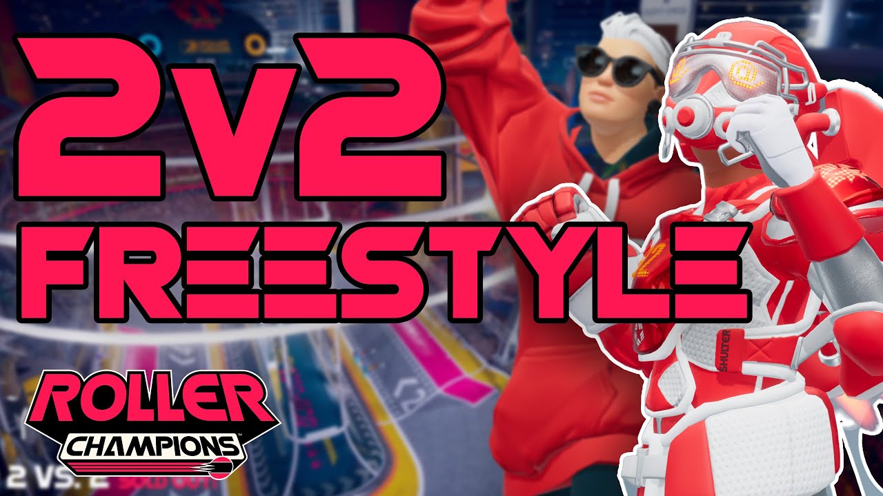 2v2 Trickshotting in ROLLER CHAMPIONS | Freestyle Gameplay