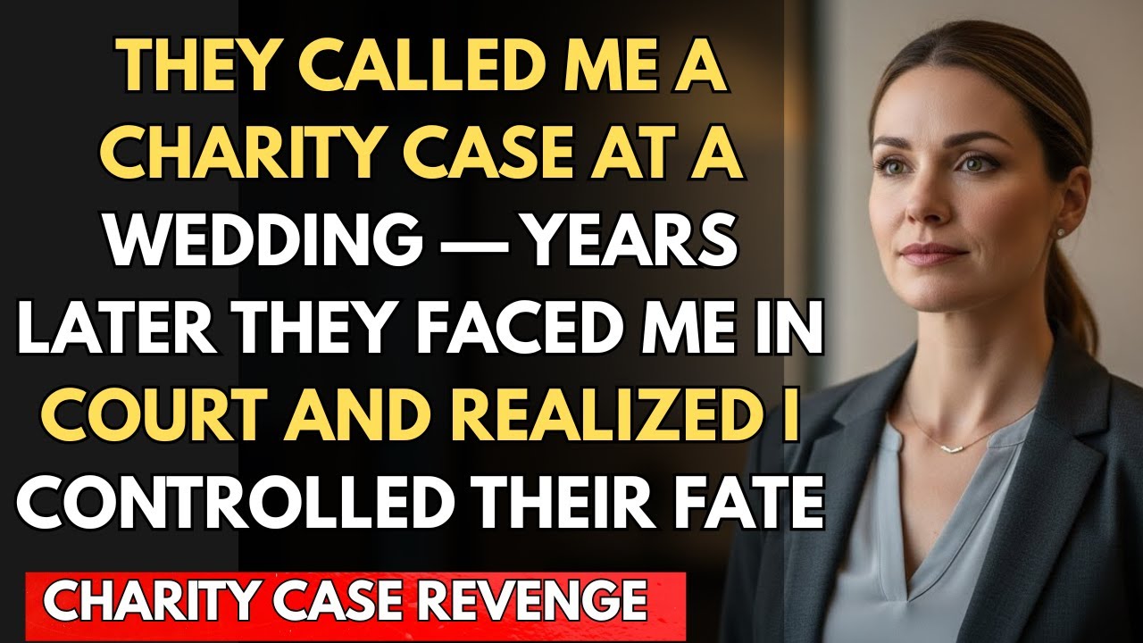 They Called Me a Charity Case — Years Later They Faced Me in Court