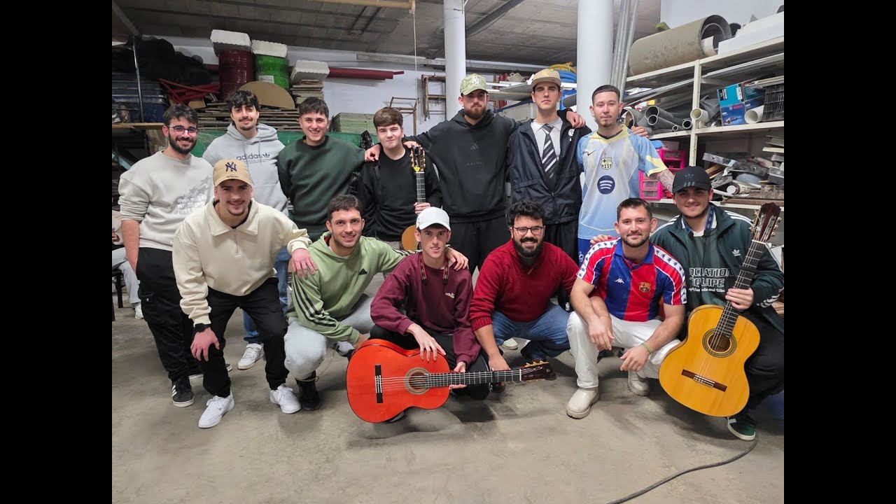 Carnaval&iacute;simo 2026. Local de ensayo. Chirigota Los Jartokoles