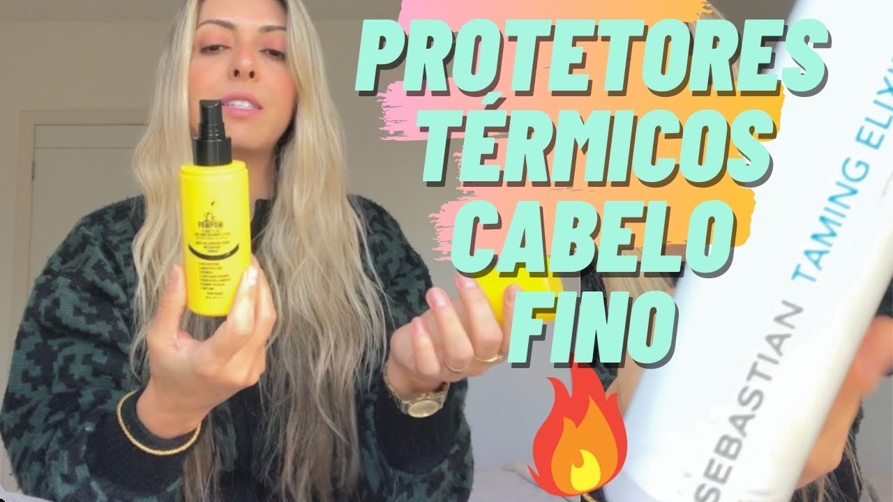 Top protetores térmicos Cabelos Finos  🔥 MEUS FAVORITOS