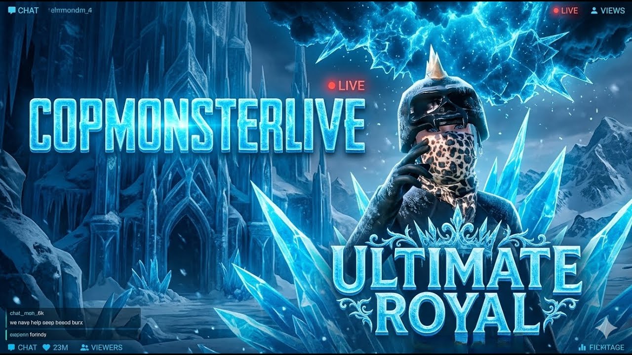 Legend Rank Push 🥷🏻  | Ultimate Royal with Monster | #bgmi #ultimateroyal