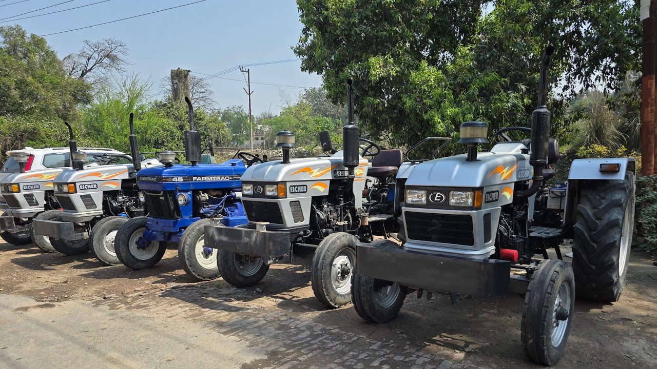 FOR SALE :- EICHER 485, FARMTRAC 45, EICHER 333, LOADER 