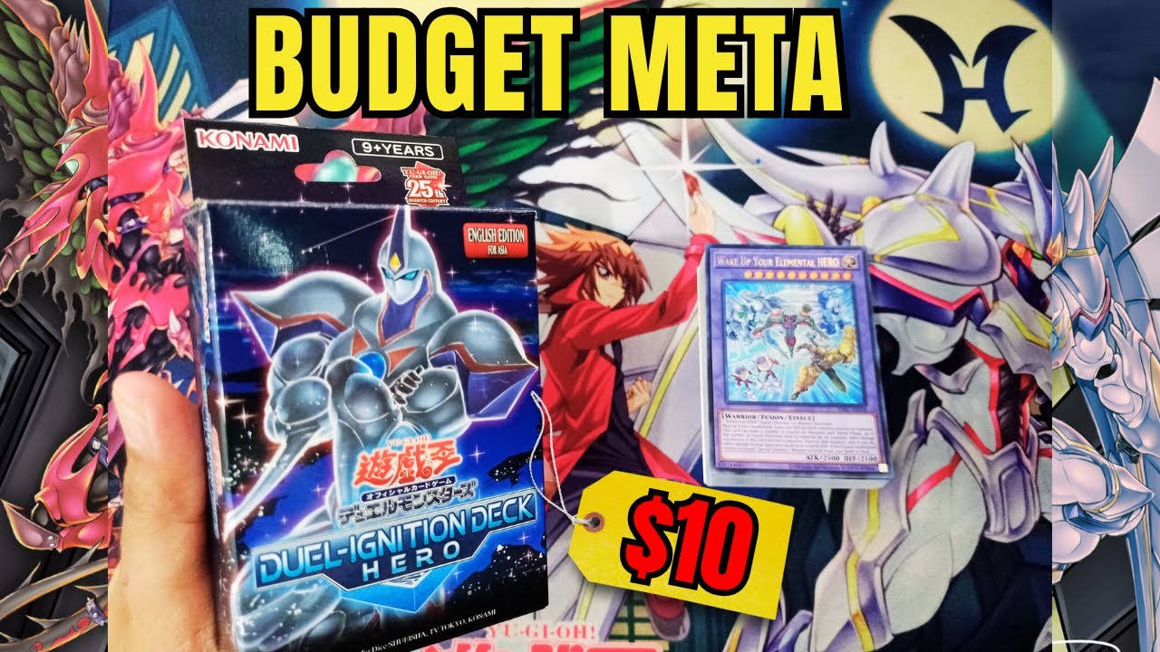 UNBOXING of NEW Ignition HERO Deck! Meta under $10???  Yu-Gi-Oh! Asian English