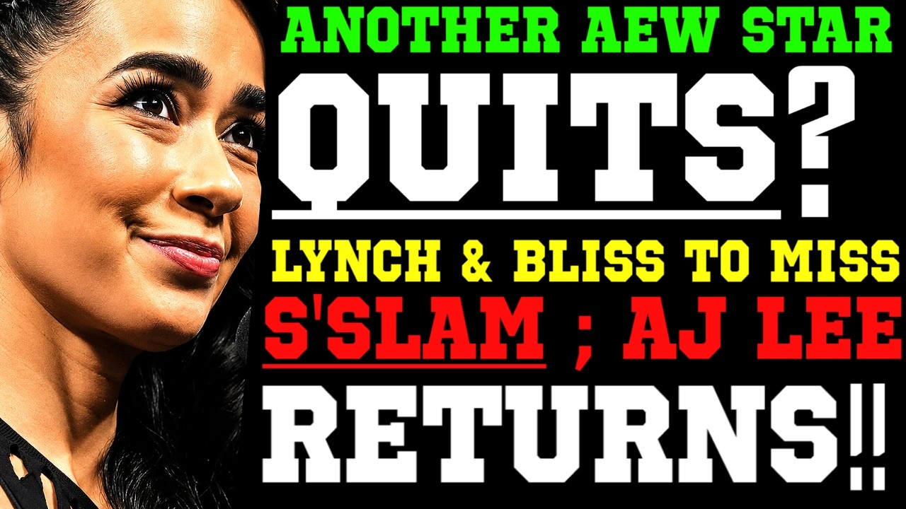 WWE News! AJ Lee, Becky Lynch & Alexa Bliss SummerSlam Status! Star Quits Nick Aldis In Ring Future