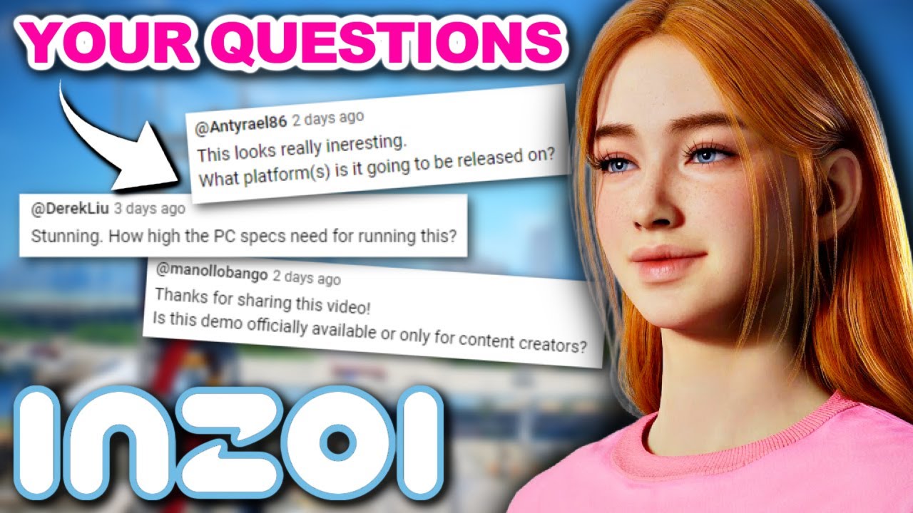 Answering YOUR Frequently Asked Questions About inZOI! #Ad