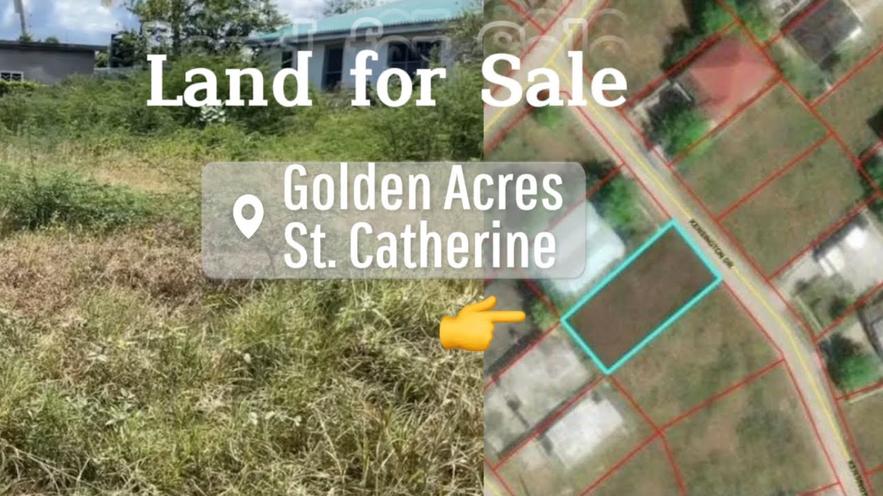 Large lot for sale in St. Catherine Jamaica  | Golden Acres | Investment Property | Vengogetta