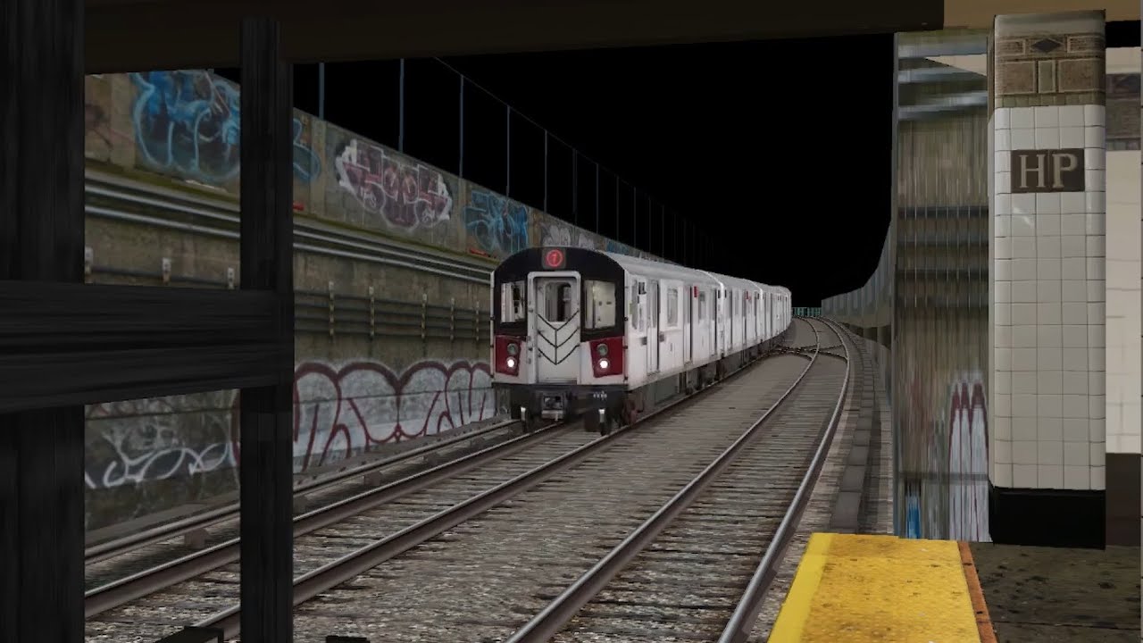 [OpenBVE] R188 7 full ride from Flushing to 34th Street (Updated Route)
