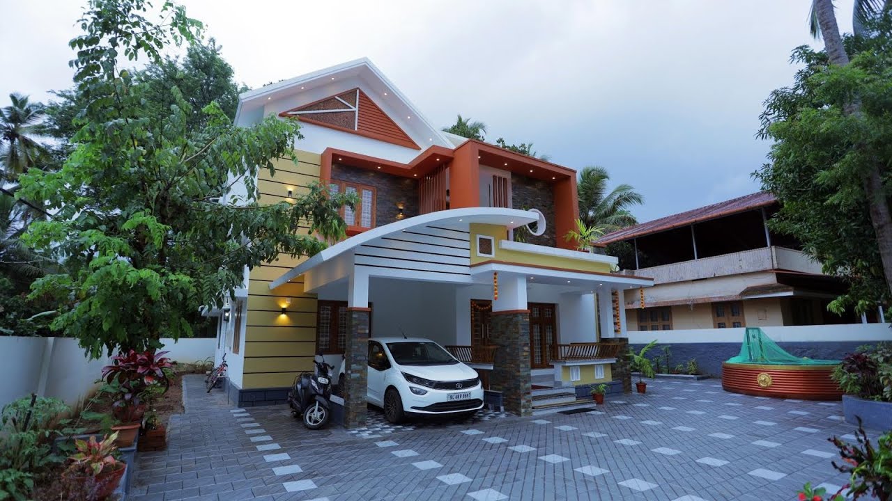Kerala home tour#house#veedu#trending new home design #വീട്#EshQBros