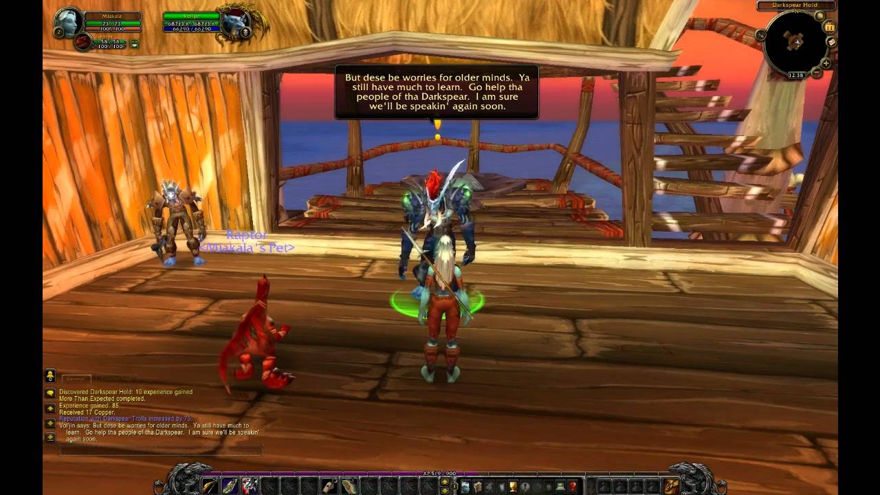 Cataclysm: Echo Isles - Intro, starting zone
