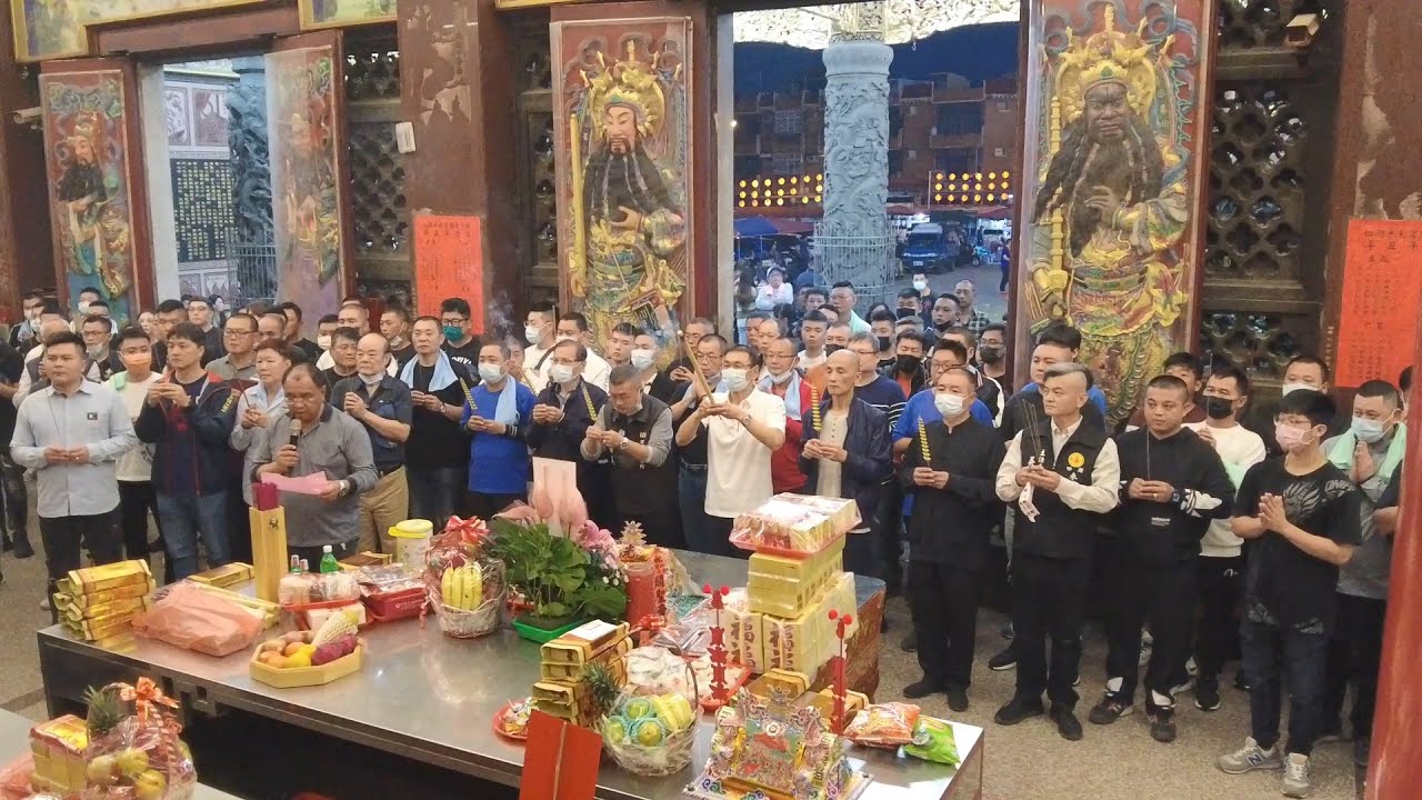 東石小木屋林家關聖帝君前往四湖參天宮會香「全台白龍庵北港天振開基如性振玄堂」慶贊!!