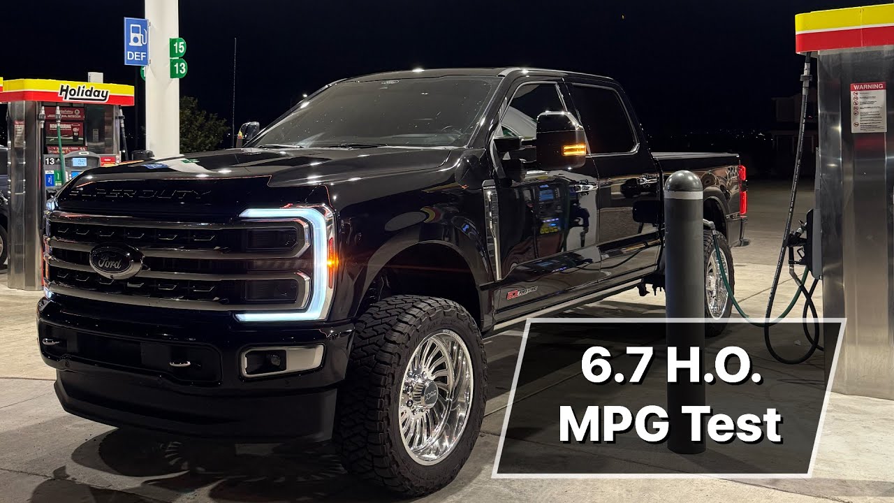 Ford Super Duty 6.7L HO Powerstroke MPG Test &ndash; Real-World Fuel Economy!