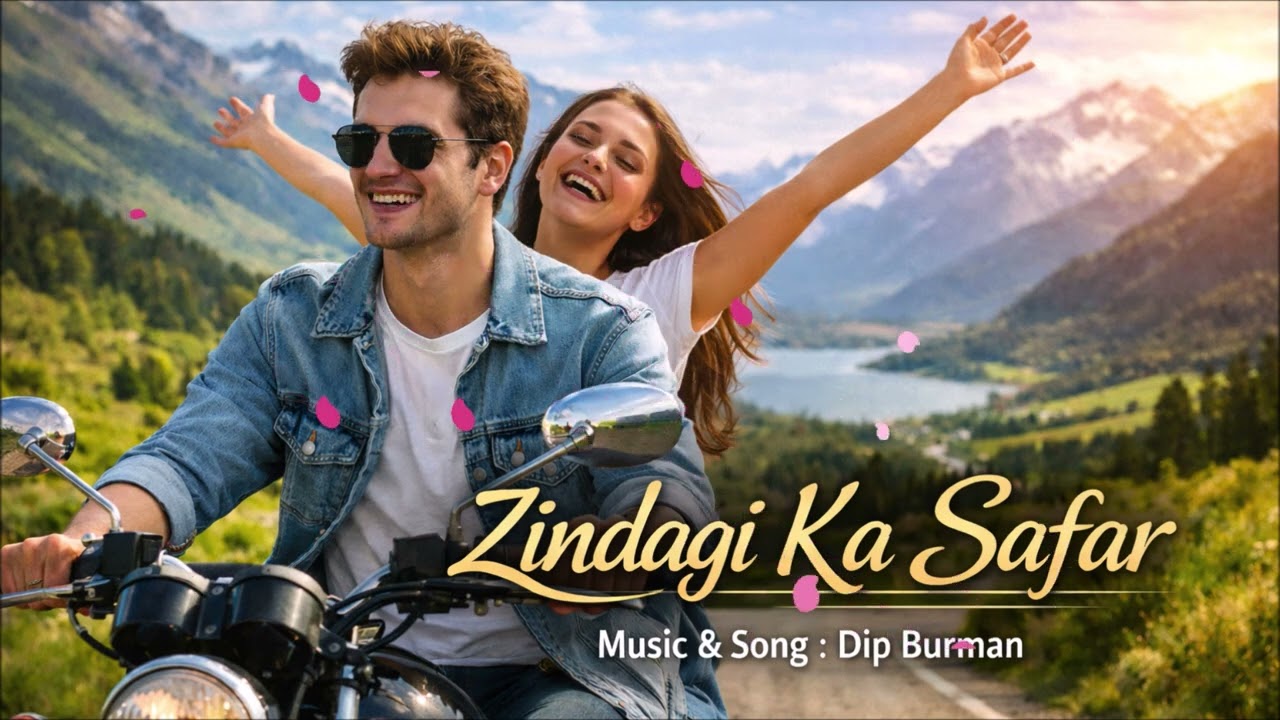 Zindagi Ka Safar | 80s Bollywood Style Romantic Song | Dip Burman