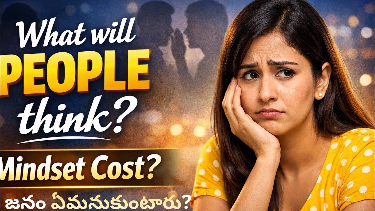 “జనం ఏమనుకుంటారు?” Mindset Cost ఎంత? || Are You Losing Peace Over People’s Opinion?