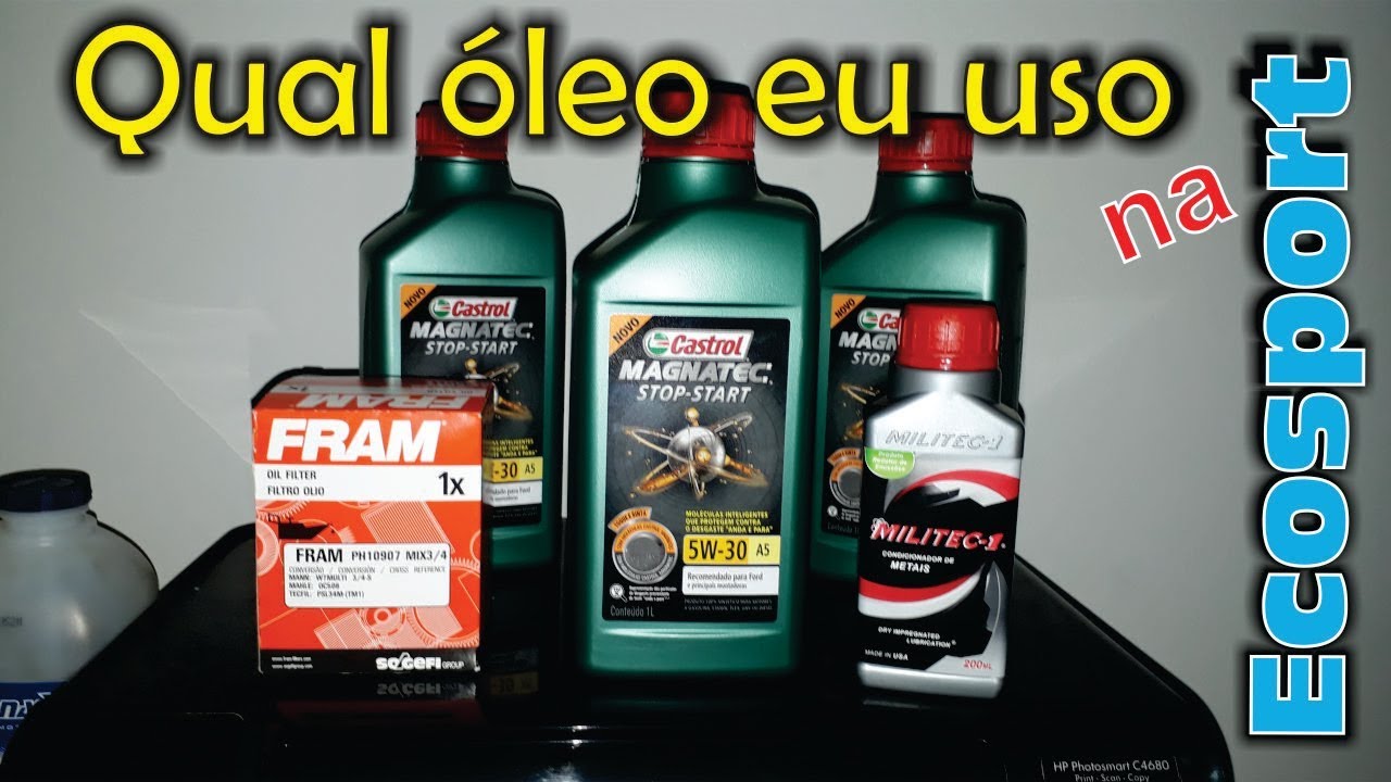 Qual óleo eu uso na Ecosport e Militec. #tqedicas