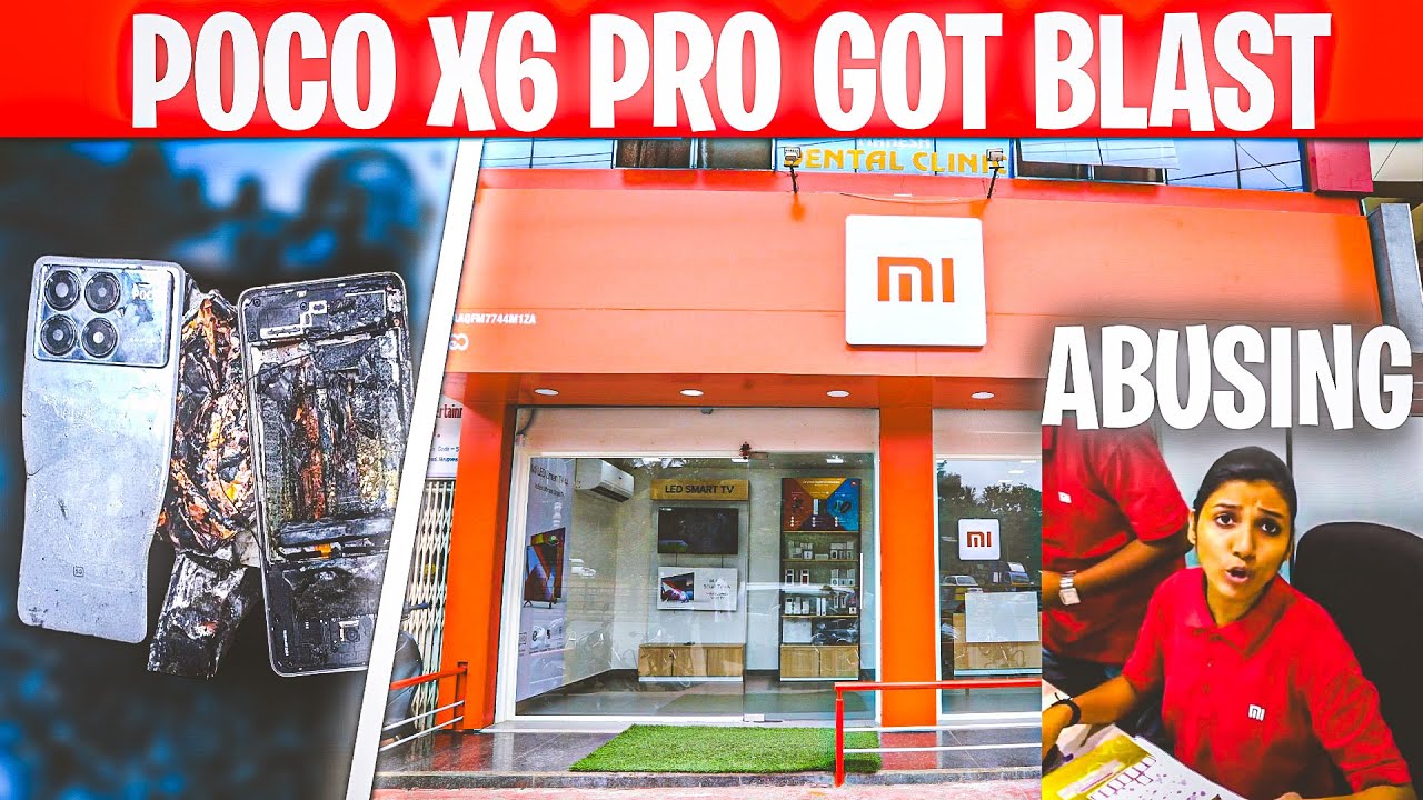 POCO X6 PRO GOT BLAST 😱💥 IN PUBG BGMI 😡 DON'T BUY POCO PHONES