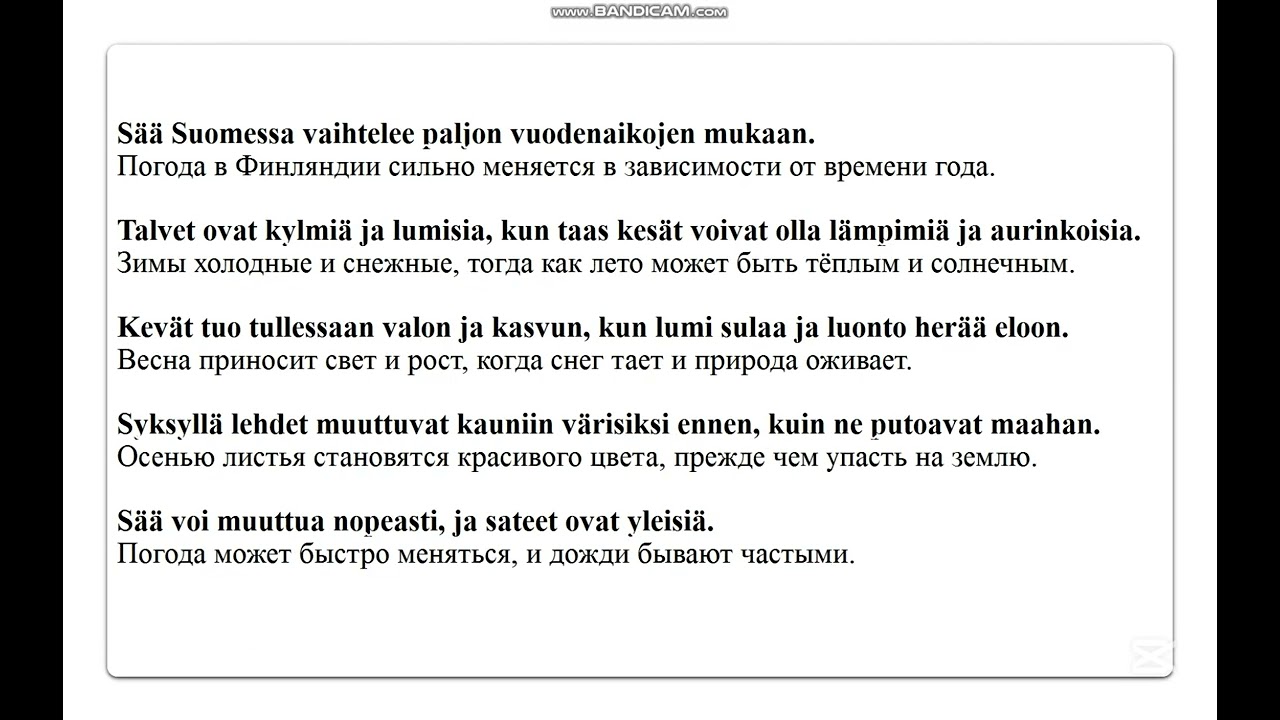 Финский до автоматизма: S&auml;&auml; Suomessa