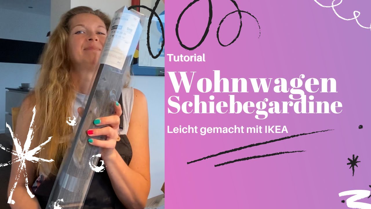 Wohnwagen Schiebegardinen Leicht gemacht mit IKEA