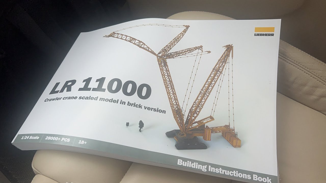 LR 11000 in lego building instructions book