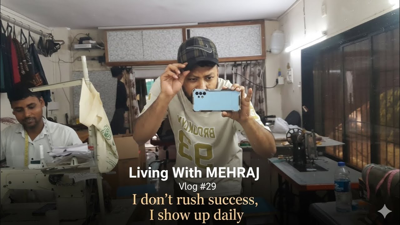Success Jaldi Nahi Aata, Daily Aana Padta Hai | Living With MEHRAJ | Vlog #29