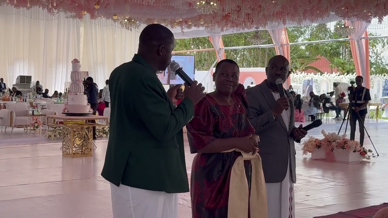 Happening now on Daddy Andre’s wedding ceremony in Busia district 