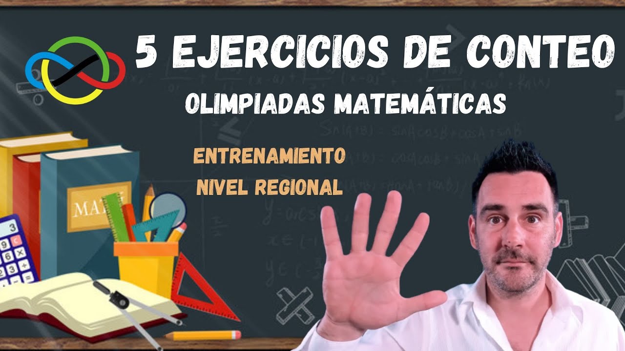 5 problemas de conteo de olimpiadas matemáticas , nivel regional. Aguascalientes, México.