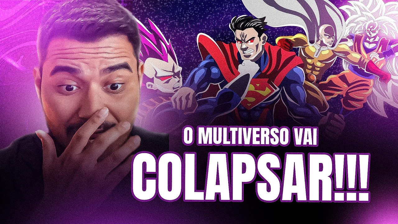 REAGINDO A SAITAMA VS SUPERMAN PARTE 3 | Guerra do Multiverso | OPM
