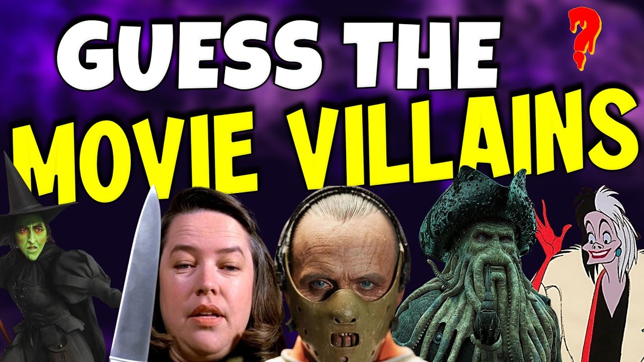 Ultimate Movie Villains Quiz 🎥 | Guess The Evil Character!