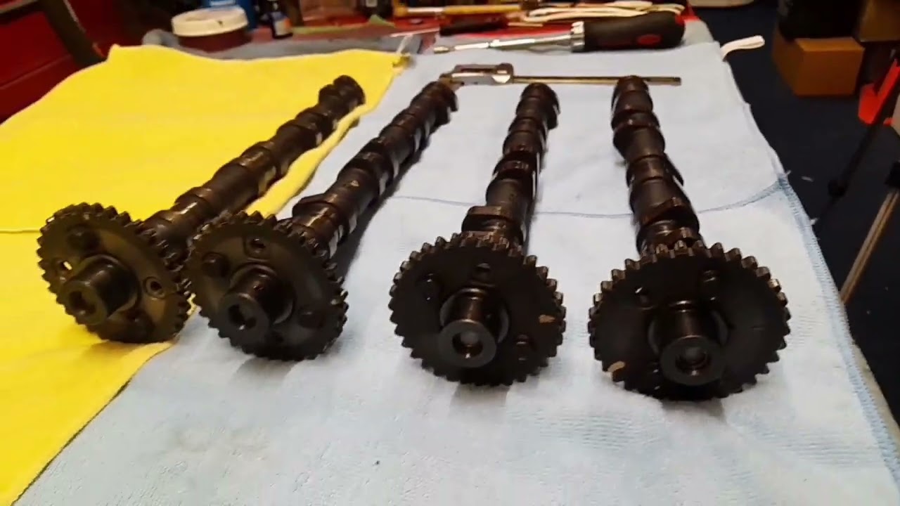 Part One... ZZR 1200 cams.,shims.,Clearances..,Tensioner and Timing in a ZRX head...