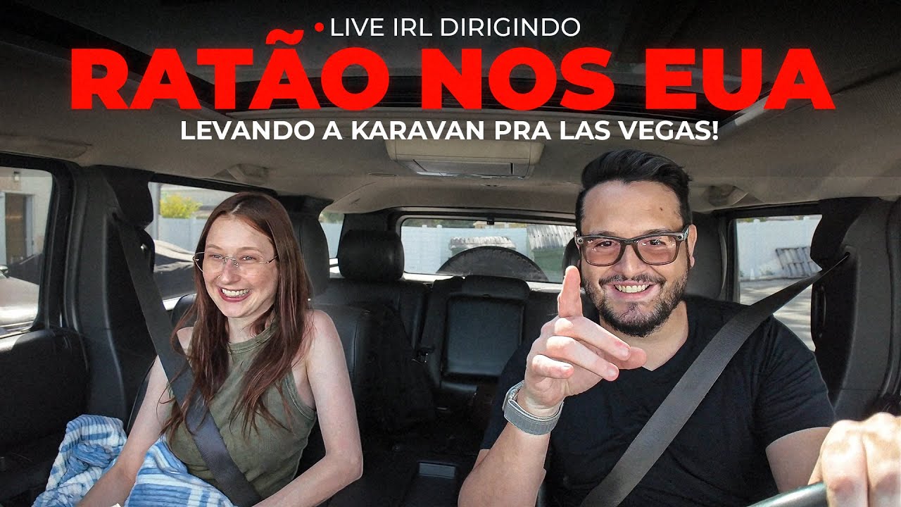 🔥 DIRIGINDO PARA LAS VEGAS - IRL