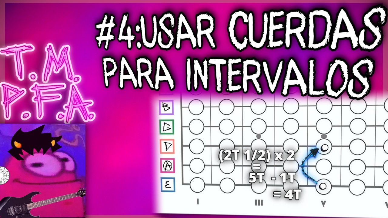 Formas de intervalos usando cuerdas | #4 T.M.P.F.A.