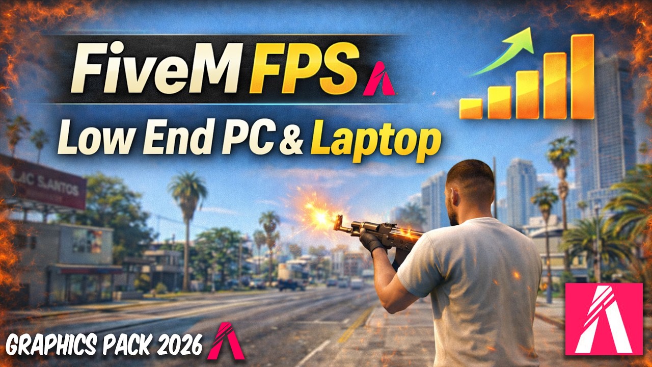 Лучший графический пакет для FiveM + повышение FPS на слабых ПК и ноутбуках (2026)