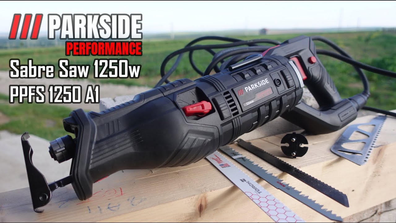 PARKSIDE PERFORMANCE® Sabre Saw 1250w / PPFS 1250 A1