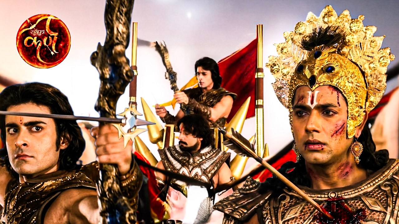 कर्ण ने चलाया माधव पर बाण | || Suryaputra Karn ||