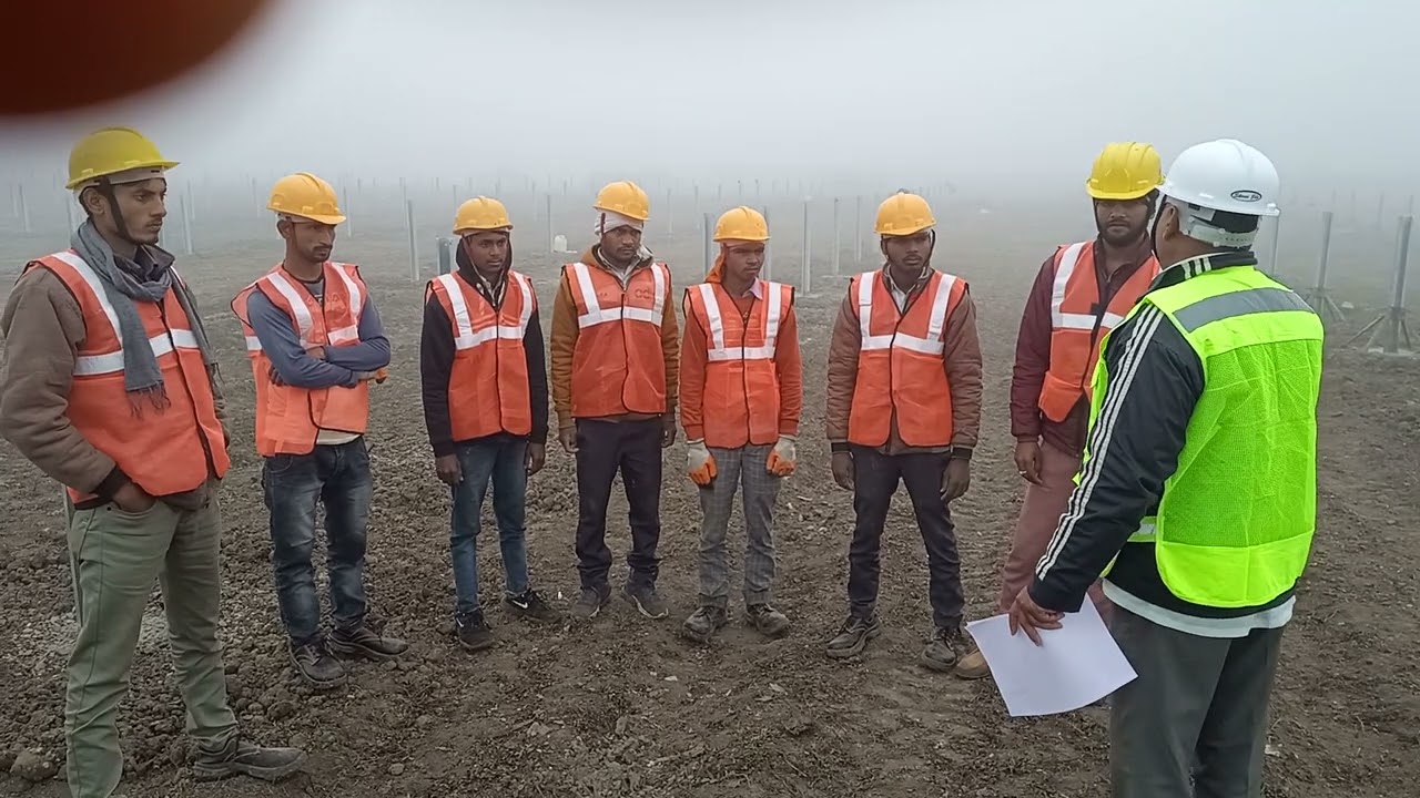 safety induction/ screening for new joined workers