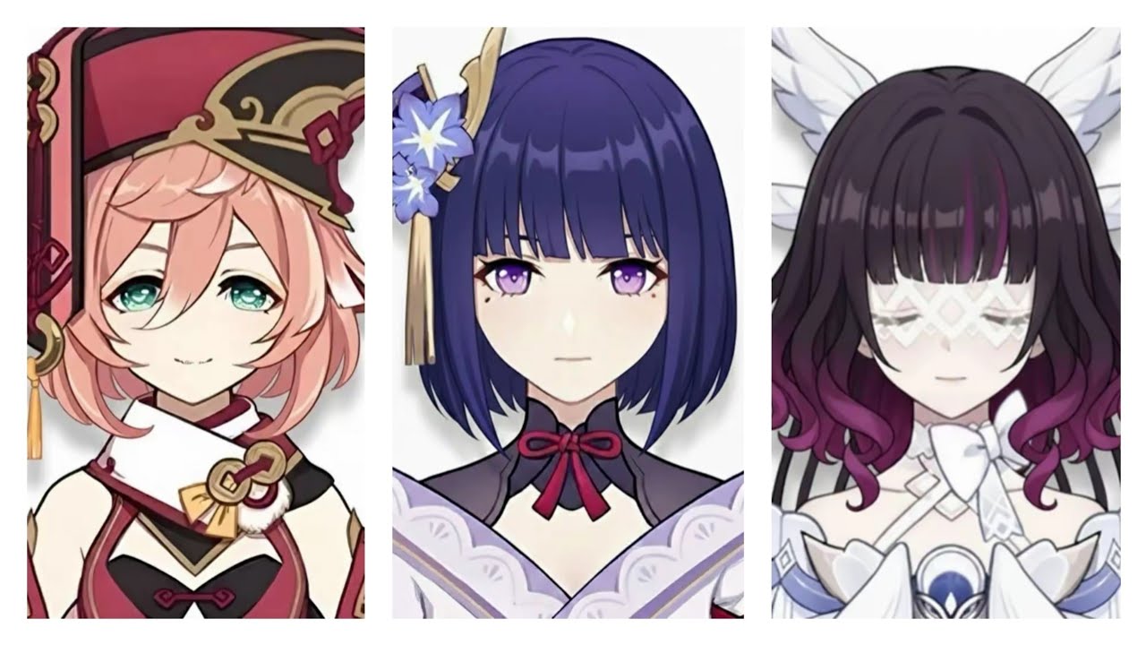 All Genshin Impact Female Characters With Short Hair