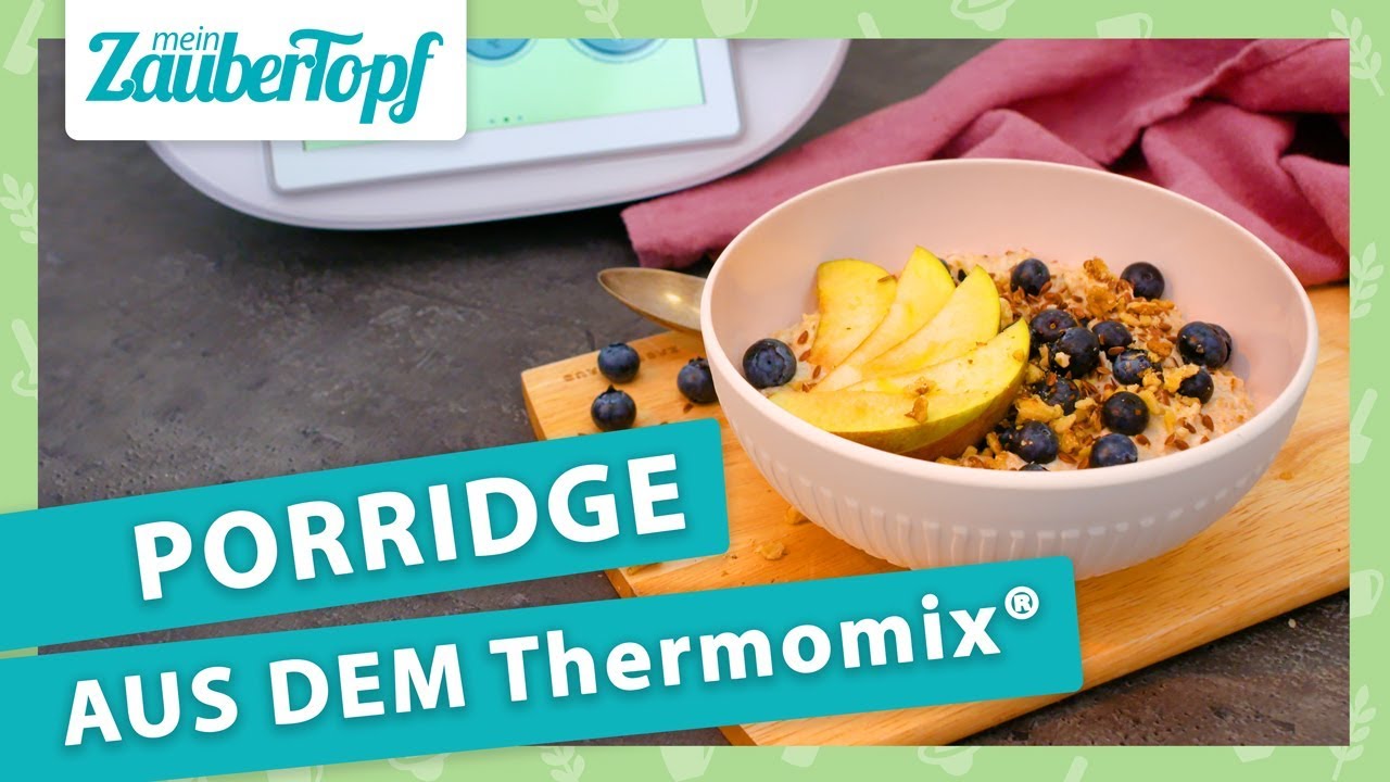 Porridge im Thermomix®: Das PERFEKTE Frühstück | das Grundrezept 😋