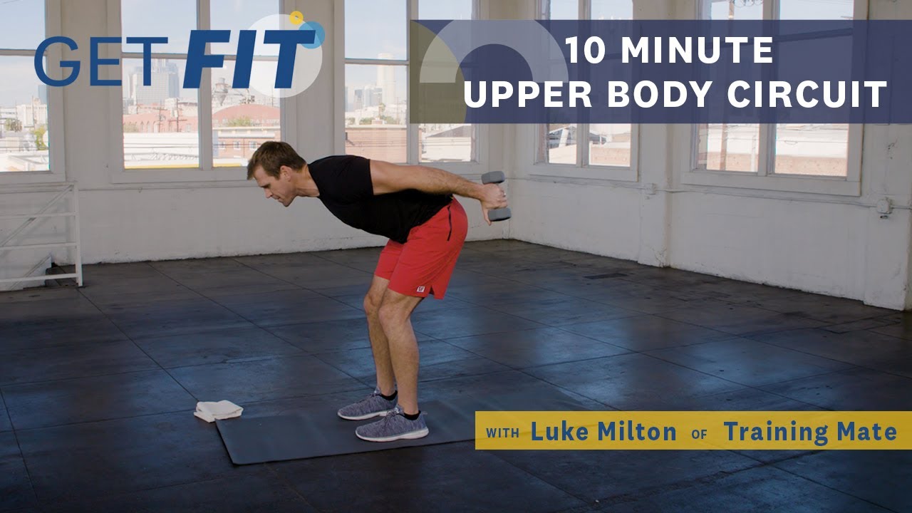 Upper Body HIIT Circuit with Luke Milton | Get Fit | Livestrong.com
