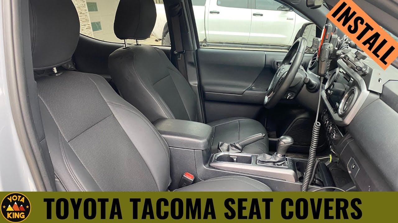 Лучшие чехлы на сиденья Toyota Tacoma