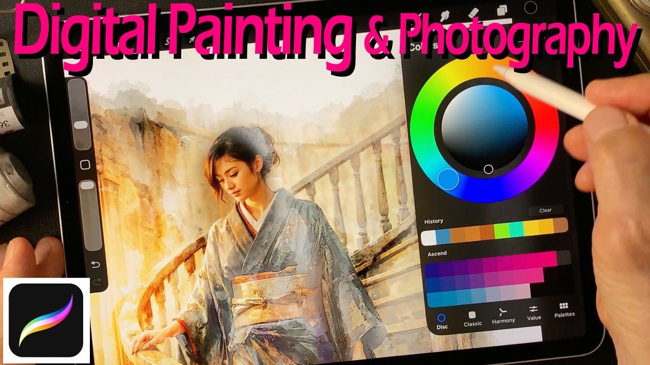 From Photo to Painting: A Quiet Descent｜写真から絵画へ：静かな階段の物語