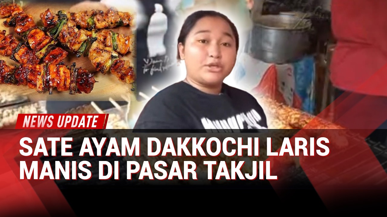Sate Ayam Jumbo 30 cm Jadi Primadona Pasar Takjil Bali