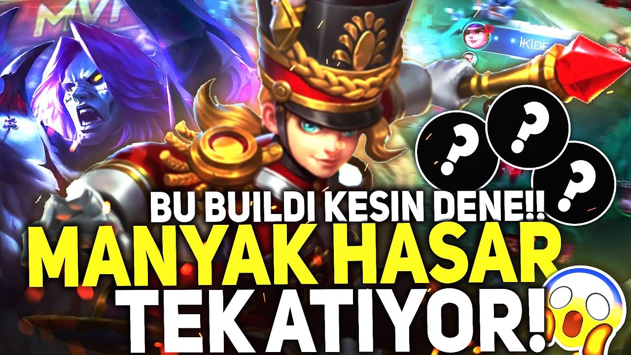 MANYAK BİR BUİLD YAPTIM - Moskov - Harley | Mobile Legends
