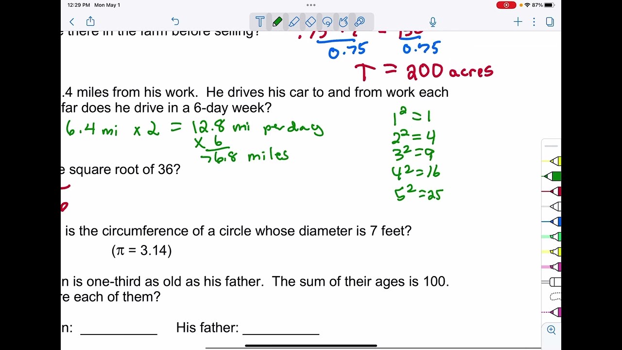 Pass the Pipe Fitters/ Plumbers Math Apitude/ Apprenticeship Test Part 3